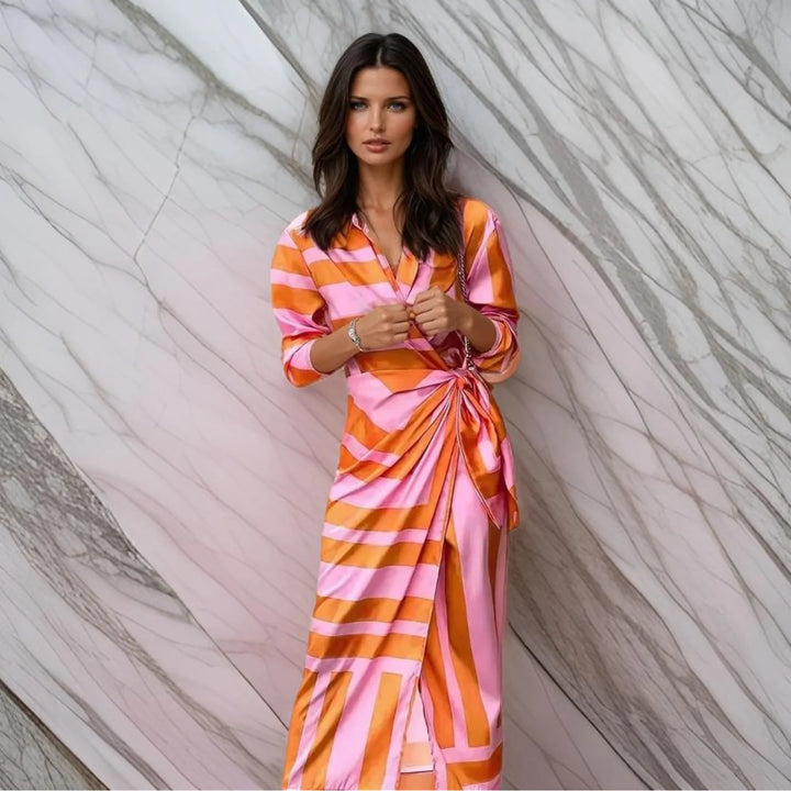 Maeve™ | Wrap dress with print