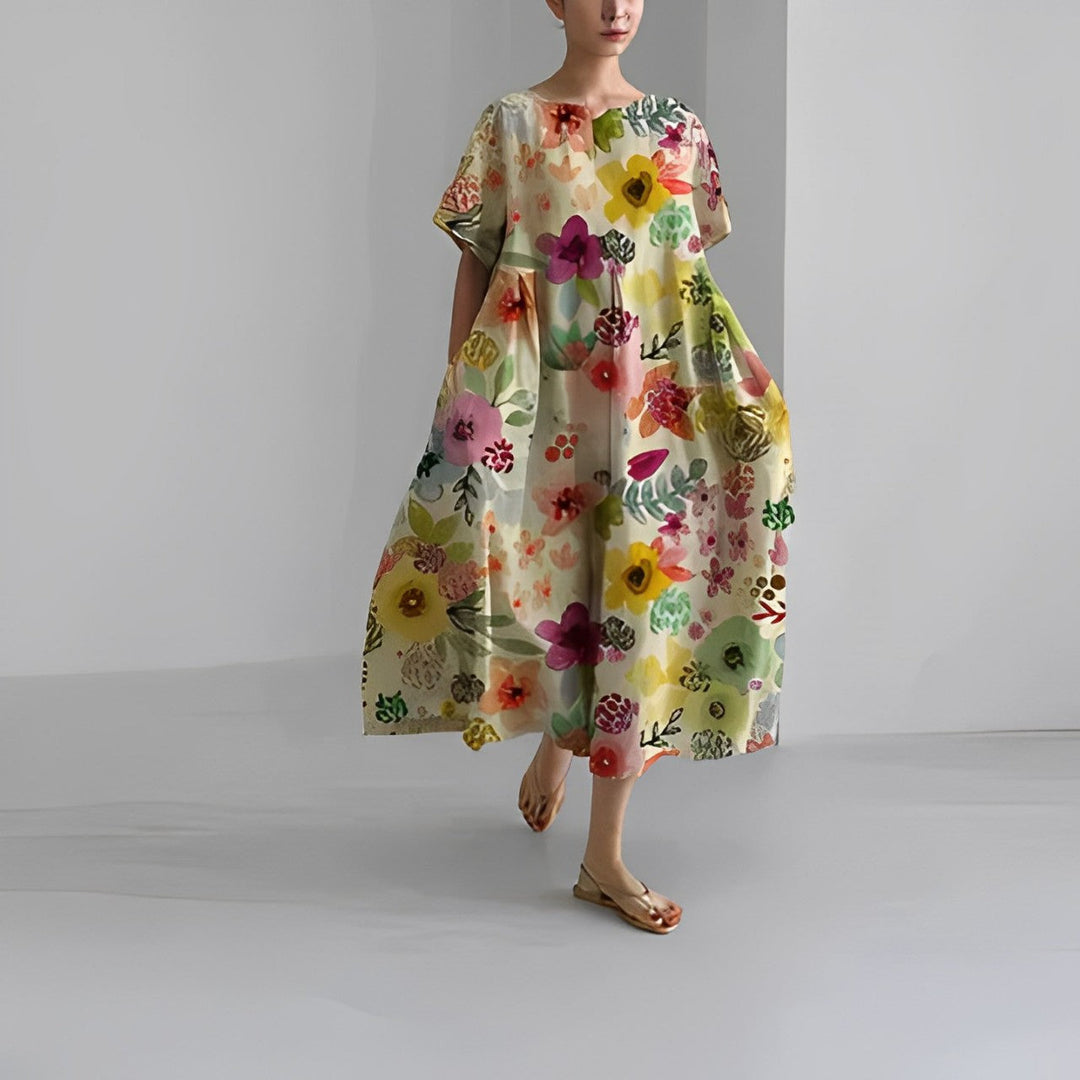 Amelia | Bohemian Floral Dress