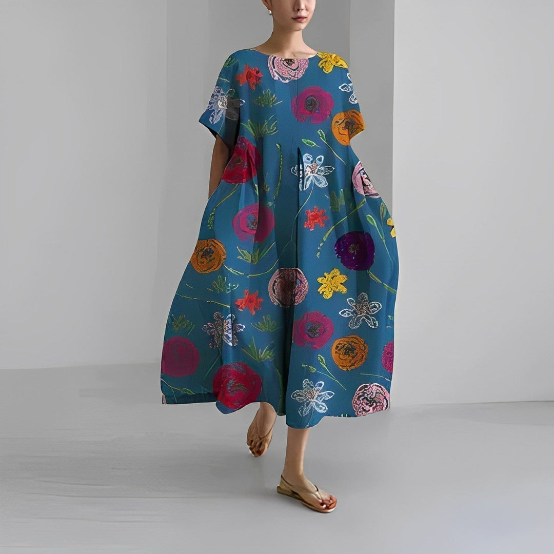 Amelia | Bohemian Floral Dress