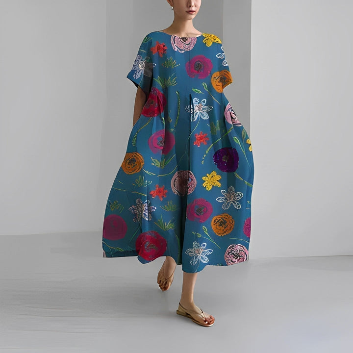 Amelia | Bohemian Floral Dress