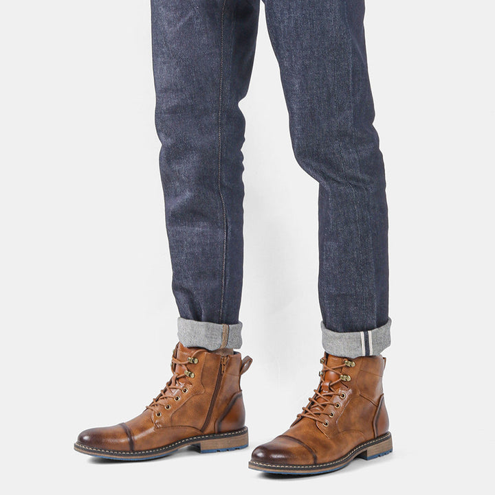Aaron | Handcrafted Luxe Men Boots