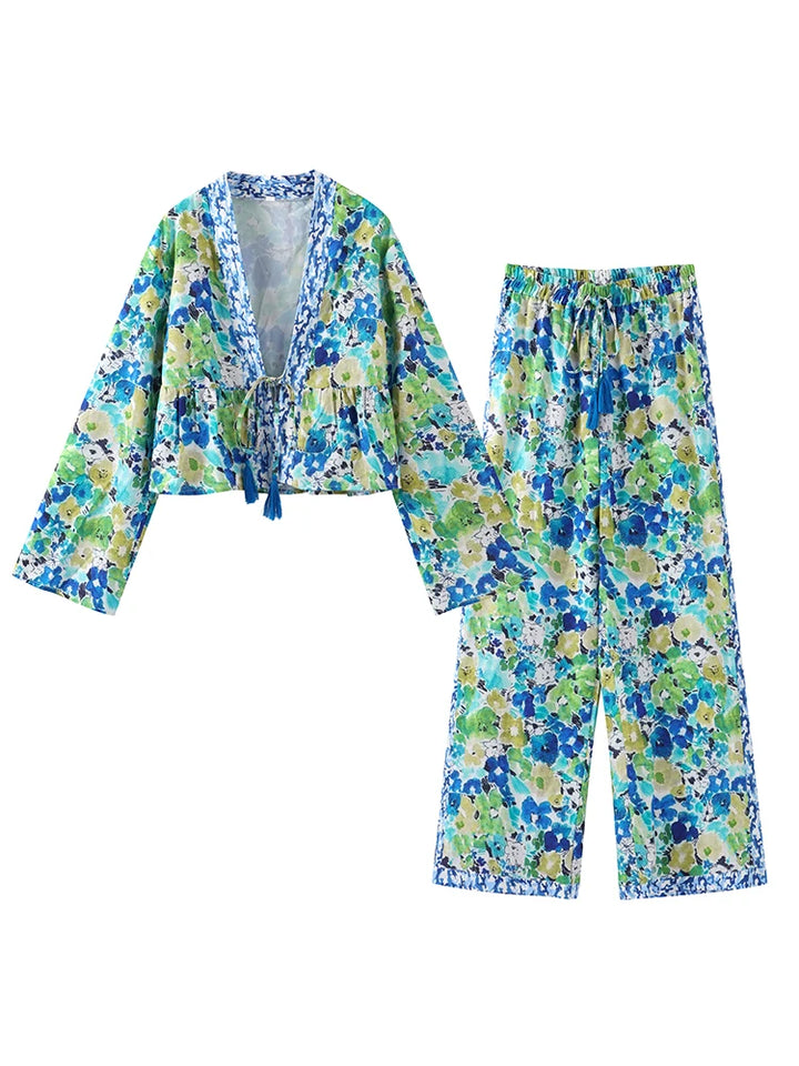 Belinda | Floral Two-Piece Set