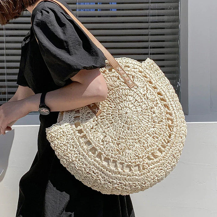 Mia | Multi-functional Straw Crossbody Bag