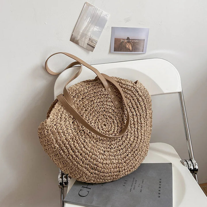 Mia | Multi-functional Straw Crossbody Bag