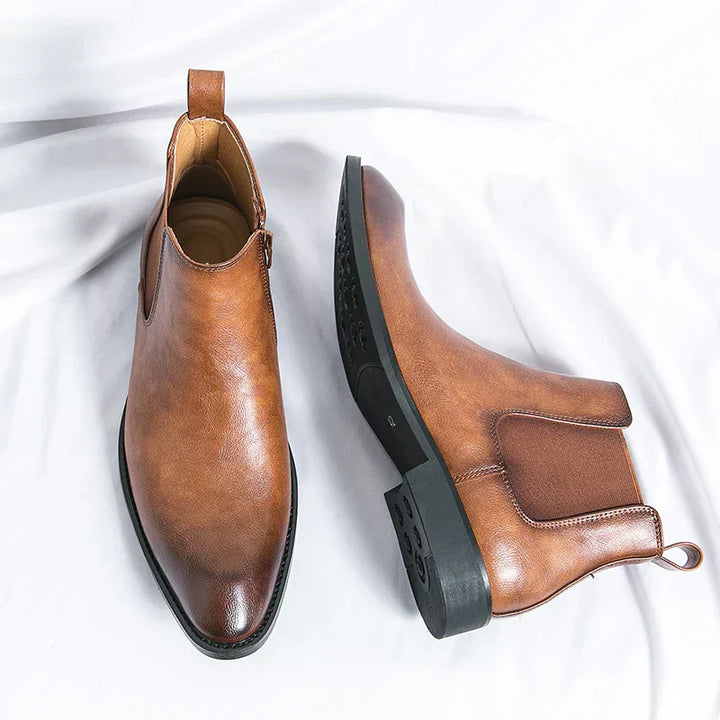 Ace | Chelsea Boots with Zipper