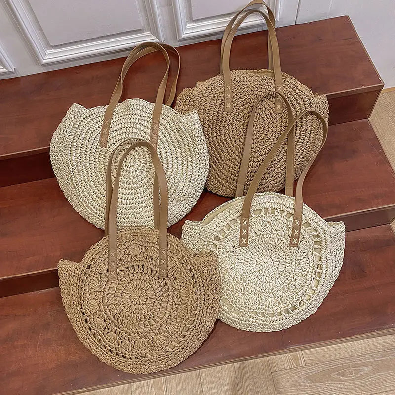 Mia | Multi-functional Straw Crossbody Bag