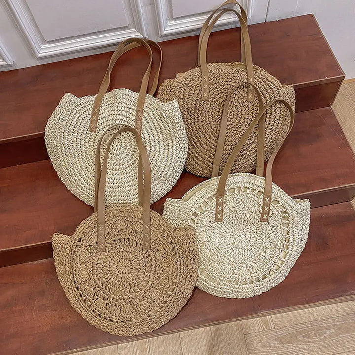 Mia | Multi-functional Straw Crossbody Bag