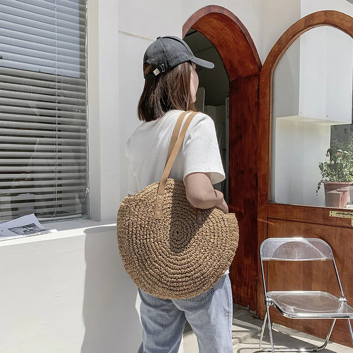 Mia | Multi-functional Straw Crossbody Bag