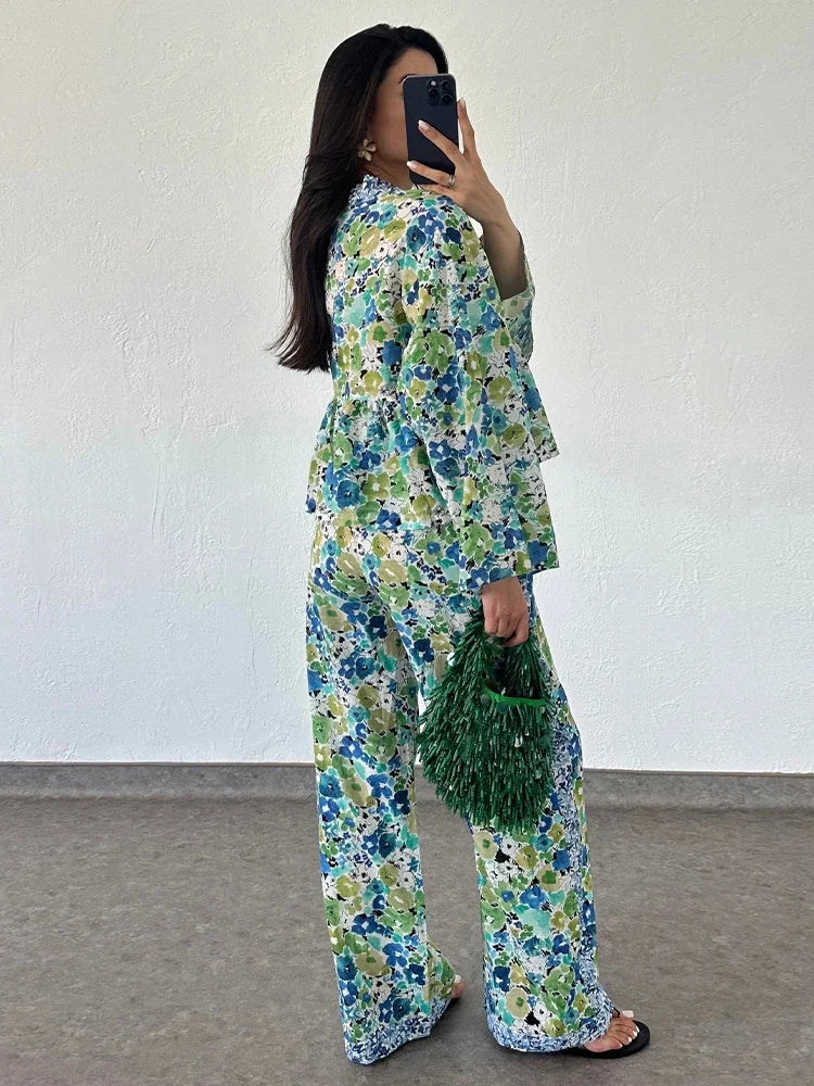 Belinda | Floral Two-Piece Set