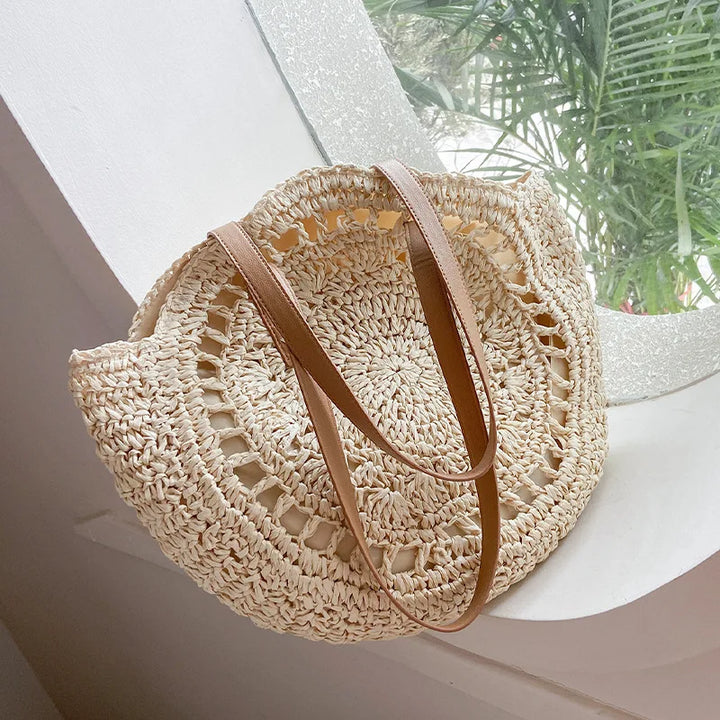 Mia | Multi-functional Straw Crossbody Bag