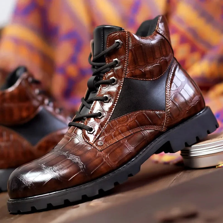 Wise | Sophisticated ankle boots with a unique design