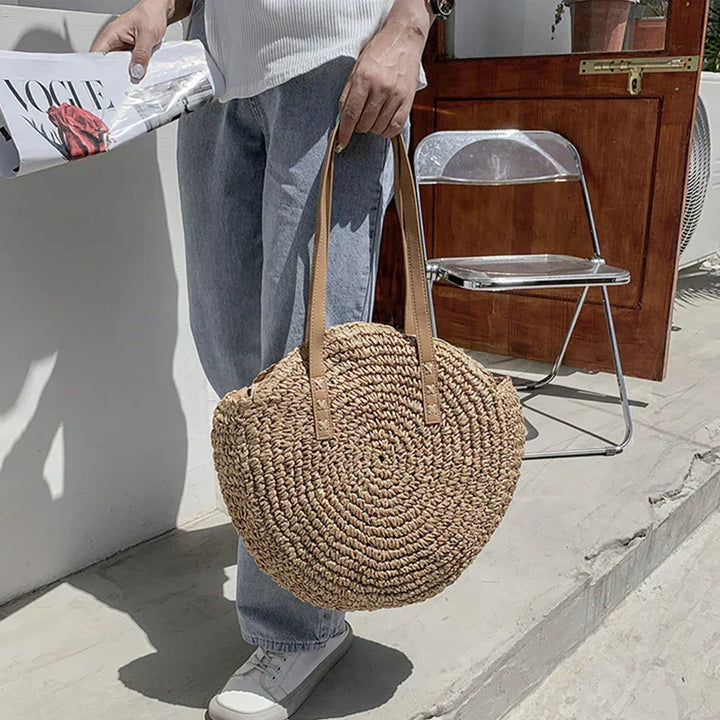 Mia | Multi-functional Straw Crossbody Bag