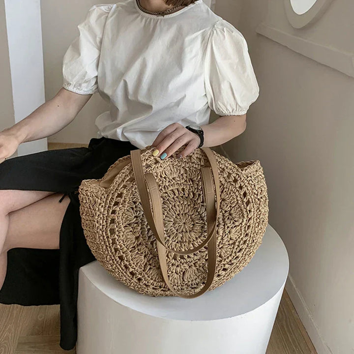 Mia | Multi-functional Straw Crossbody Bag