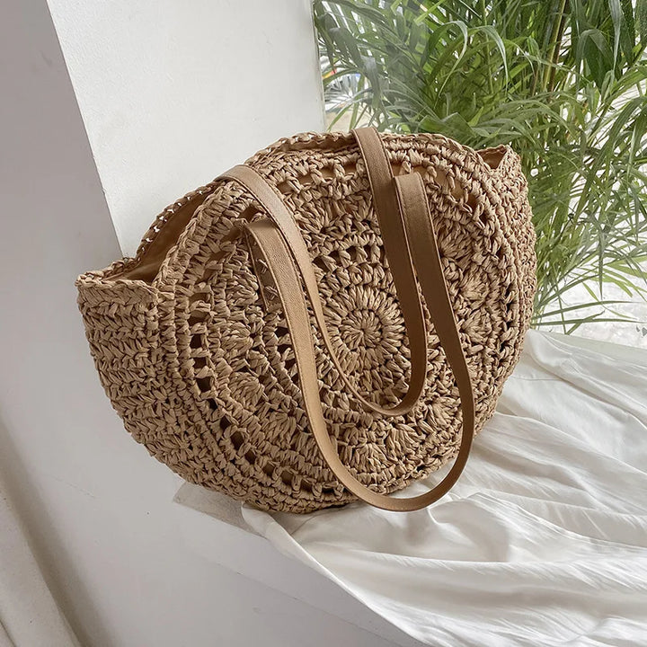 Mia | Multi-functional Straw Crossbody Bag